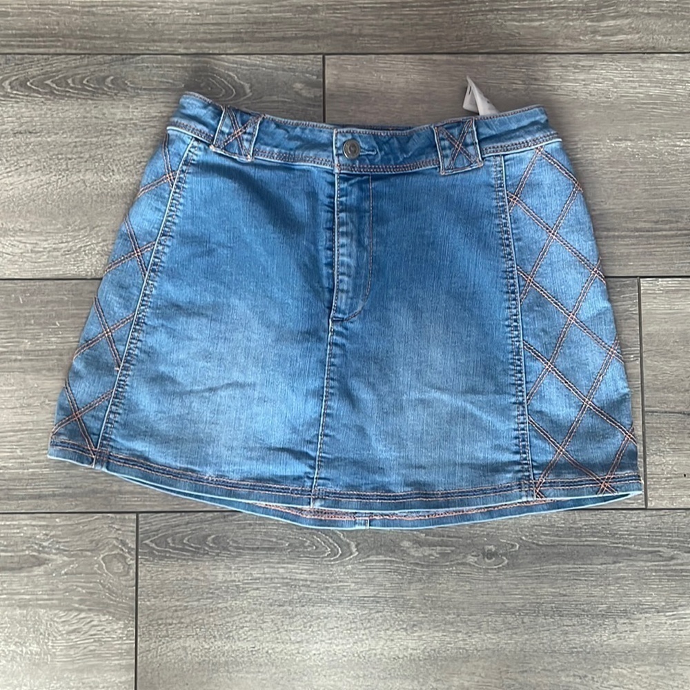 Hollister A Line Denim Skirt XS05